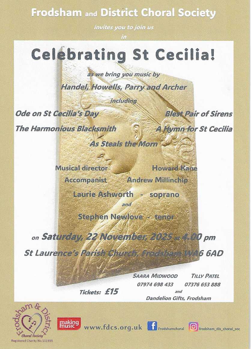Concert - Celebrating St Cecilia's Day